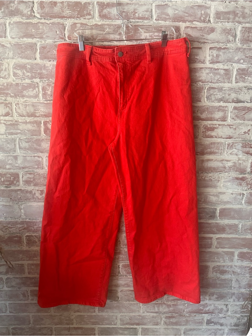 Universal Thread Redish Orange Wide Leg Jeans